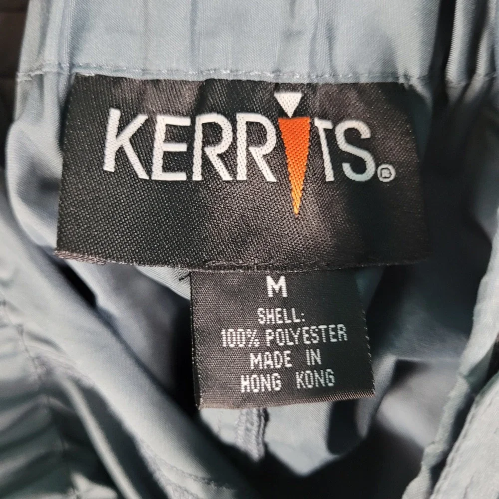 Kerrits Flying Change Pant Size Medium Blue Hydrolite Water Resistant Teflon NEW